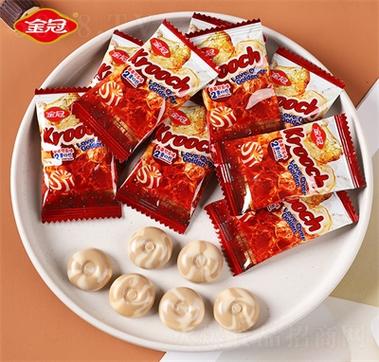 金冠香草可乐味硬糖 唤醒甜蜜回忆的休闲佳品